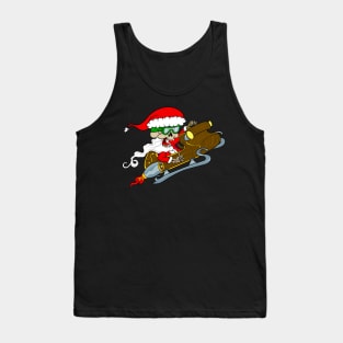 Santa clause is cruising to town Tank Top